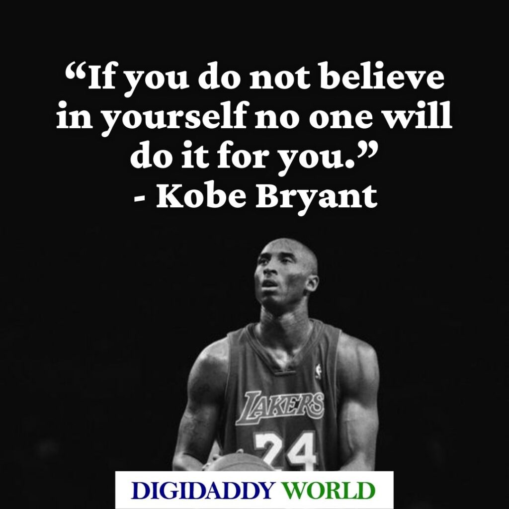 Kobe Bryant Lazy Quotes, Phrases and Sayings