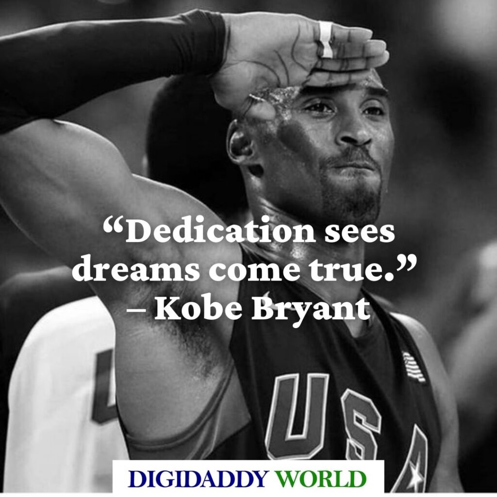 Kobe Bryant Hard Work Ethnic Quotes