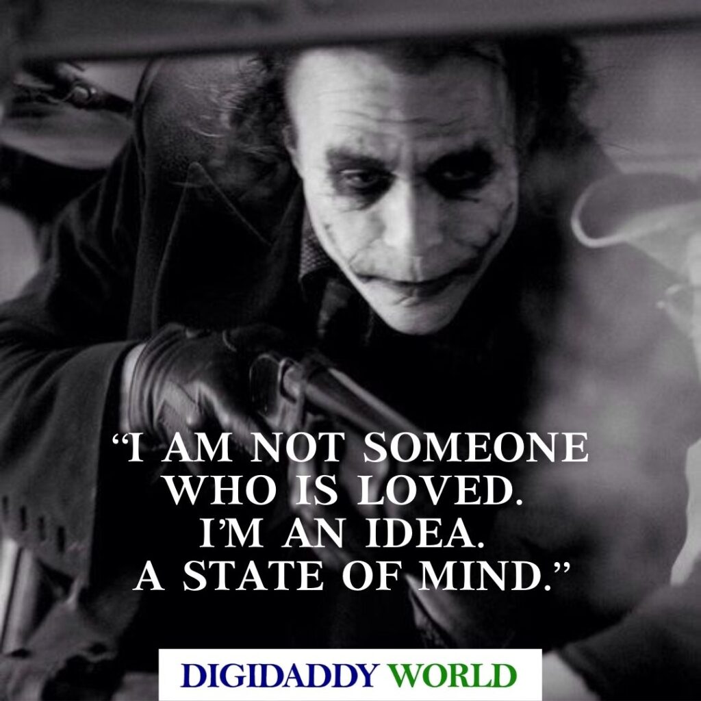 100 Famous Heath Ledger Joker Movie Quotes Digidaddy World