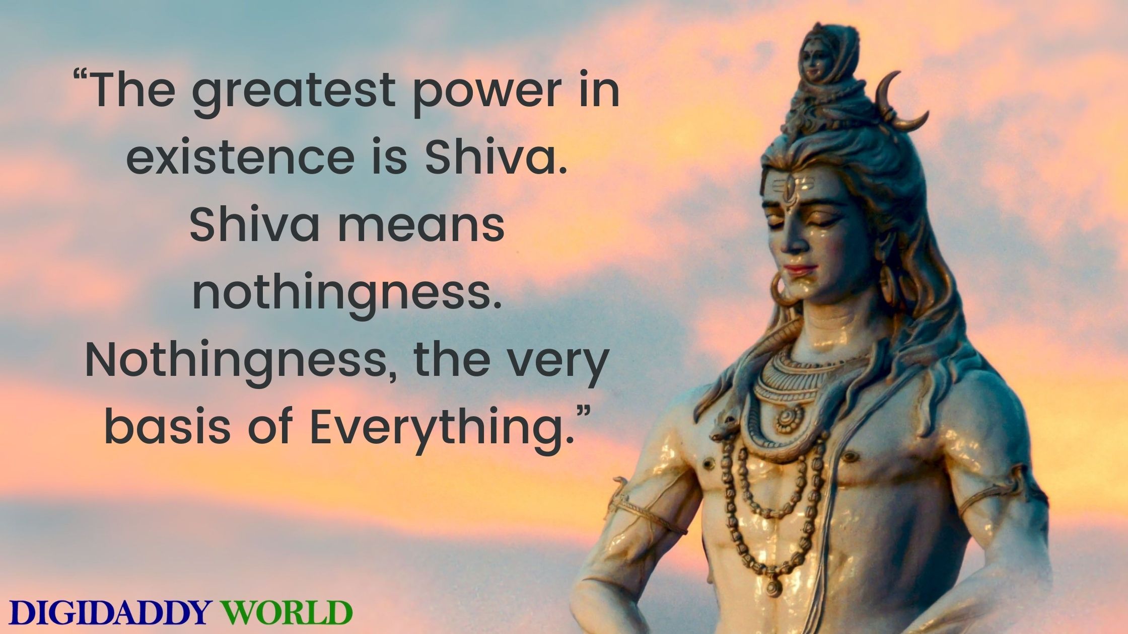 70 Mahadev - Lord Shiva Quotes & Captions In English - DigiDaddy World