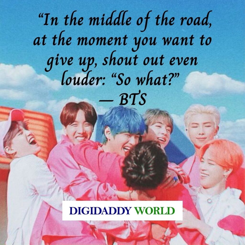 90 Inspirational Bts Song Quotes Lyrics To Love Yourself Digidaddy World